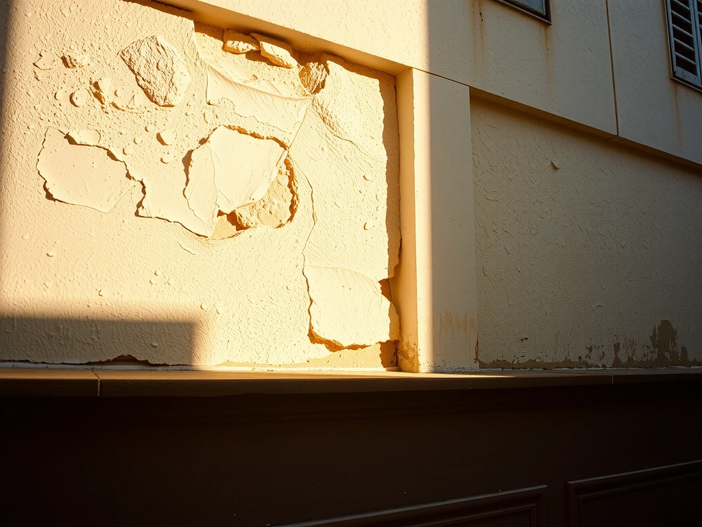 Luz de la mañana en una pared colonial de Cartagena
