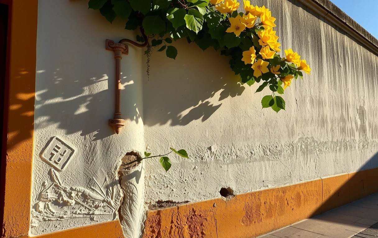 Fachada colonial cartagenera con luz cálida