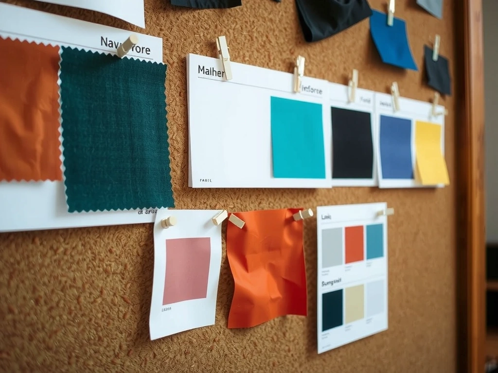 Moodboard físico del equipo uxmexo