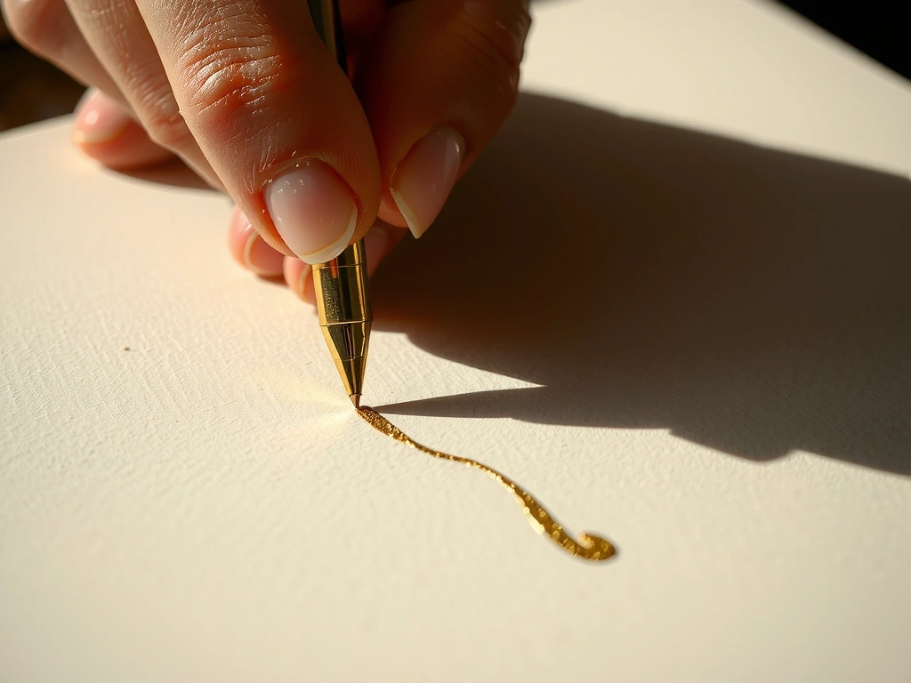 Manos diseñando con líneas precisas sobre papel texturizado